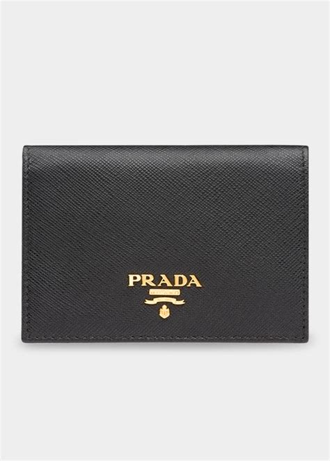 Prada saffiano french wallet